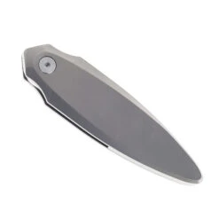 Daily Carry Co Knives Sibat Magnetic Titanium M390 Balisong Knife -White Mountain Knives Shop DCC MAGBLADE 2 M390 V1 SILVER 01 09558.1752605713