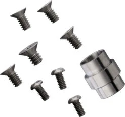 Flytanium Manix 2 Hardware Kit Satin Titanium 5 Flytanium Manix 2 Hardware Kit Satin Titanium -White Mountain Knives Shop FLY1169S 58015.1746796599