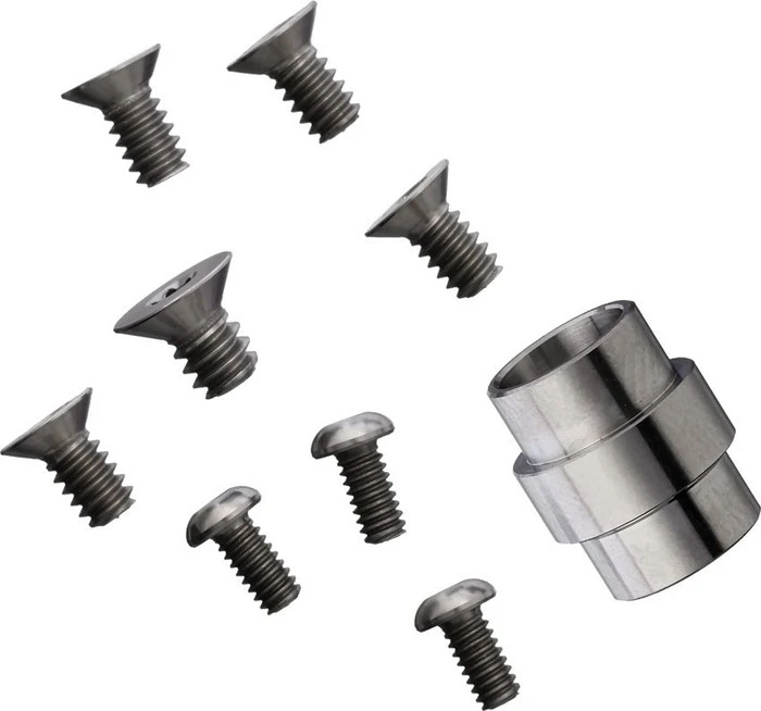 Flytanium Manix 2 Hardware Kit Satin Titanium 4 Flytanium Manix 2 Hardware Kit Satin Titanium - Image 2