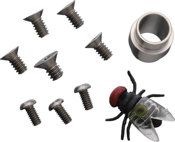 Flytanium Manix 2 Hardware Kit Satin Titanium 3 Flytanium Manix 2 Hardware Kit Satin Titanium