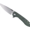 WMK Exclusive CJRB Large Feldspar Flipper Titanium Green Fat Carbon Handle Frame Lock M390 Blade CJ1912L-DMG -White Mountain Knives Shop Feldspar Green 01 96489.1668554932
