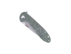 WMK Exclusive CJRB Large Feldspar Flipper Titanium Green Fat Carbon Handle Frame Lock M390 Blade CJ1912L-DMG -White Mountain Knives Shop Feldspar Green 03 73632.1668554929