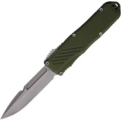 Guardian Tactical Automatic Recon 035 G2 OTF OD Green Aluminum Handle Stonewash MagnaCut Blade GT98511