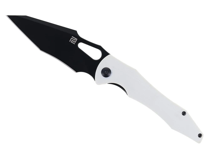 Discontinued WMK Exclusive Artisan Cutlery Great White Folding Knife White G10 DLC Coated Blade 1841P-BWH 3 Discontinued WMK Exclusive Artisan Cutlery Great White Folding Knife White G10 DLC Coated Blade 1841P-BWH