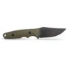 Vosteed H-Back Fixed Blade Knife Green G10 Handle 14C28N Clip Point Plain Edge Black Stonewash Finish D0402 -White Mountain Knives Shop H back D0402 3 48258.1747995609