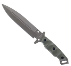 Halfbreed Fixed Blade Knife Ranger Green G10 Handle D2 Spear Point Teflon Coated Plain Edge MIK-01P-OD