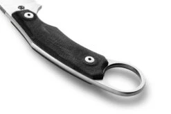 Lion Steel H1 Fixed Blade Knife Black G10 Handle M390 Plain Edge Stonewash Finish H1 GBK -White Mountain Knives Shop HGBK 2 35484.1696361634