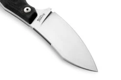 Lion Steel H1 Fixed Blade Knife Black G10 Handle M390 Plain Edge Stonewash Finish H1 GBK -White Mountain Knives Shop HGBK 3 96296.1696361634