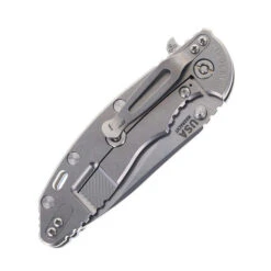 Hinderer XM-18 Skinny Slicer Folding Knife Blue G10 Handle Magnacut Stonewashed Finish -White Mountain Knives Shop HINDERER SKINNY SLICER STONEWASH BLUE G10 03 19665.1744824928