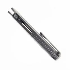 Klaken Folding Knife Titanium/Carbon Fiber Handle 14C28N Plain Edge Bead Blast Finish B06-BK-GY -White Mountain Knives Shop HWZBBEN KNIVES B06 SIGURD BLACK GREY 05 50427.1751474537