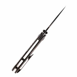 Kansept Fenrir Folding Knife Black Stonewash Titanium/Red/Black/White Carbon Fiber Handle S35VN Plain Edge Black Stonewash Finish K1034A10 -White Mountain Knives Shop K34 6 89207.1692234067