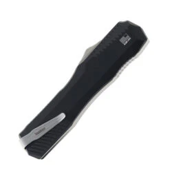 Kershaw Livewire USA Automatic OTF Black Aluminum Handle MagnaCut Spear Point Stonewashed Blade 9000USA -White Mountain Knives Shop KERSHAW LIVEWIRE 9000MERL 04 11358.1756218926