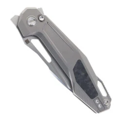 Ketuo Griffin V3 Folding Knife Titanium/Forged Carbon Fiber Handle M390 Plain Edge KT-Griffin/S -White Mountain Knives Shop KETUO KT GRIFFIN S 01 29786.1749478901