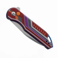 Movie Themed WMK Exclusive Kizer Assassin Folding Knife Blue/Gray Aluminum Handle Nitro-V Blade V3549E5 -White Mountain Knives Shop KIZER ASSASSIN V3549E5 FULL SET 02 97894.1758561090