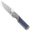 WMK Exclusive Kizer Militaw Pocket Knife Jonathan Style Titanium & Blue Richlite Handle 154CM Steel Ki3634E1 -White Mountain Knives Shop KIZER ULTEM MILITAW V3634E1 05 17243.1712771837