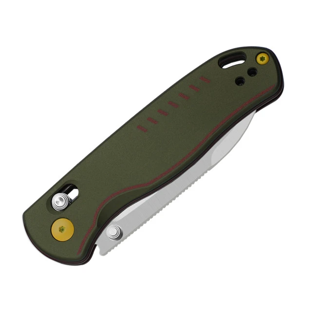 Movie Themed WMK Exclusive Kizer Drop Bear Folding Knife Green Aluminum Handle S90V Blade Ki3619E4 5 Movie Themed WMK Exclusive Kizer Drop Bear Folding Knife Green Aluminum Handle S90V Blade Ki3619E4 - Image 3