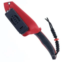 Max Tkachuk Custom Beshket Sheepsfoot Flat Grind Fixed Blade Knife Black/Red G10 Red Sheath -White Mountain Knives Shop MAX TKACHUK MAX 3 02 12548.1715625582