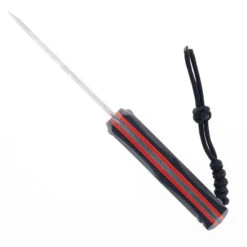 Max Tkachuk Custom Beshket Scandi Drop Point Fixed Blade Knife Black/Red G10 Red Kydex Sheath 9 Max Tkachuk Custom Beshket Scandi Drop Point Fixed Blade Knife Black/Red G10 Red Kydex Sheath -White Mountain Knives Shop MAX TKACHUK MT BE BK RD 05 13344.1715626014