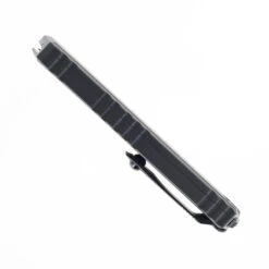 Microtech Cypher II OTF Automatic Knife Natural Clear Handle Black Dagger Standard 1242-1NC -White Mountain Knives Shop MICROTECH CYPHER D E 1242 1 NC 02 86730.1758045463