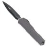 Microtech Cypher II OTF Automatic Knife Natural Clear Handle Black Dagger Standard 1242-1NC -White Mountain Knives Shop MICROTECH CYPHER D E 1242 1 NC 05 42102.1758045463