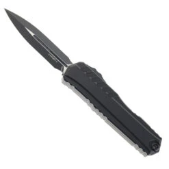 Microtech Cypher II OTF Automatic Knife Black Handle Tactical Dagger Standard 1242-1T