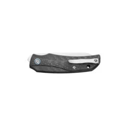 MKM ICE Folding Knife Carbon Fiber Handle Magnacut Lambsfoot Plain Edge Satin Finish IC-CF