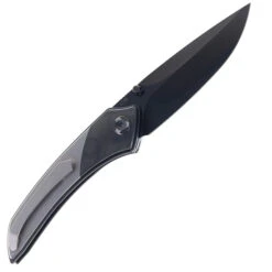 Poikilo Blade Tuna Mini S2 DLC Bolster Titanium Folding Knife DLC M398 Blade -White Mountain Knives Shop POIKILO tuna mini s2 06 34239.1751398917