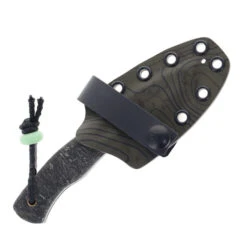 Primitive Woodsman Fixed Blade Knife Black Micarta Handle 80CrV2 Plain Edge -White Mountain Knives Shop PRIMITIVE WOODSMAN 02 06205.1744291490