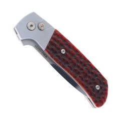 Pro-Tech 2025 ATCF Custom 003 Automatic Folding Knife Bone Inlay Handle 154CM Plain Edge -White Mountain Knives Shop PROTECH 2025 ATCF CUSTOM 003 01 37288.1756134649