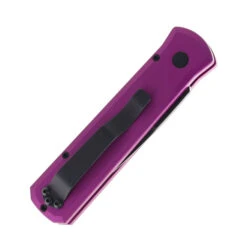ProTech Godson Auto Knife Purple Aluminum Handle Plain Black Blade PT-721-PUR -White Mountain Knives Shop PROTECH 721 PURPLE 03 25758.1749055710