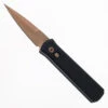 Pro-Tech Godson Auto Knife Black Aluminum Handle 154CM Spear Point Plain Rose Gold Blade 721-RG -White Mountain Knives Shop PROTECH 721 RG GODFATHER 05 18099.1749057393