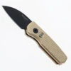 Pro-Tech Runt 5 Auto Knife Albronze Handle Magnacut Wharncliffe Plain Black DLC Blade R5313 -White Mountain Knives Shop PROTECH PT5313 RUNT 5 AL BRONZE DLC BLACK 05 81310.1750275452