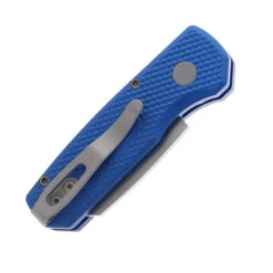 Pro-Tech Runt 5 Auto Knife Blue Aluminum Handle 20CV Reverse Tanto Plain Edge R5205-Blue -White Mountain Knives Shop PROTECH R5205 blue RUNT 5 REVERSE TANTO 03 16697.1749666726