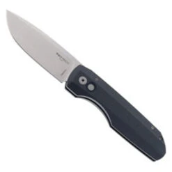 Pro-Tech Synapse Auto Knife Black Canvas Micarta Handle Magnacut Plain Edge VERO1211-BLK MIC