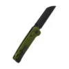QSP Penguin Glyde Folding Knife OD Green FRN Handle 14C28N Sheepsfoot Plain Black Blade QS130GL-B2 -White Mountain Knives Shop QS130GL B2 3 98551.1749821915