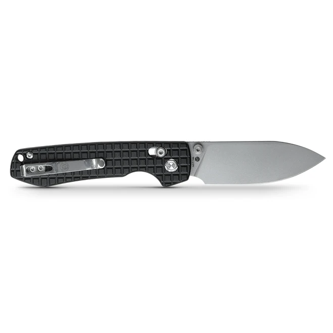 WMK Exclusive Vosteed Raccoon Crossbar Lock Folding Knife Black Aluminum Frag Handle 14C28N RCCWA3 4 WMK Exclusive Vosteed Raccoon Crossbar Lock Folding Knife Black Aluminum Frag Handle 14C28N RCCWA3 - Image 2