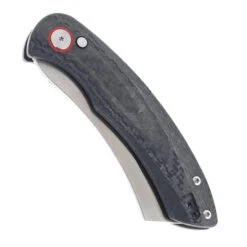 RED HORSE HELL RAZOR P SERIES AUTO CARBON FIBER HANDLE SATIN S35V BLADE HRAUTCFSAT -White Mountain Knives Shop RED HORSE AUTO OLD 01 95977 63873.1749050013