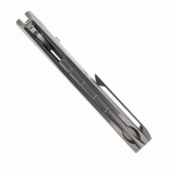 REMETTE RT-Cool Whale Folding Knife Gray Tianium Handle M390 Plain Edge RTCL-T1 -White Mountain Knives Shop REMETTE COOL WHALE RTCL T1 03 40004.1756924629