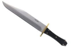 Svord Coffin Fixed Blade Knife Black Lucite Handle EN45 Bowie Plain Edge