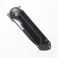 TwoSun Folding Knife Black Titanium/Carbon Fiber Handle YJ01-V1 Plain Edge TS226-YJ01-V1 10 TwoSun Folding Knife Black Titanium/Carbon Fiber Handle YJ01-V1 Plain Edge TS226-YJ01-V1 -White Mountain Knives Shop TWOSUN TS226 YJ01 01 27635.1718210404