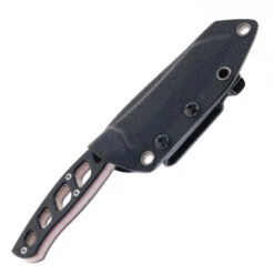 Two Sun Micro Mini Fixed Blade Knife Black G10 Handle D2 Plain Edge TS466 -White Mountain Knives Shop TWOSUN TS466 D2 01 45172.1712767655