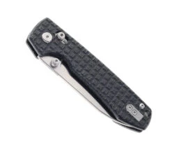 WMK Exclusive Vosteed Raccoon Crossbar Lock Folding Knife Black Micarta Frag Handle 14C28N Plain Edge Satin Finish RCCWM1 -White Mountain Knives Shop VOSTEED RACCOON CB BLACK MICARTA 01 88654.1692206116