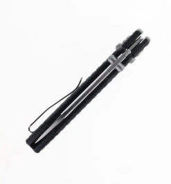 WMK Exclusive Vosteed Raccoon Crossbar Lock Folding Knife Black Micarta Frag Handle 14C28N Plain Edge Satin Finish RCCWM1 -White Mountain Knives Shop VOSTEED RACCOON CB BLACK MICARTA 02 39337.1692206116