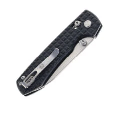 WMK Exclusive Vosteed Raccoon Crossbar Lock Folding Knife Black Micarta Frag Handle 14C28N Plain Edge Satin Finish RCCWM1 -White Mountain Knives Shop VOSTEED RACCOON CB BLACK MICARTA 03 99285.1692206116