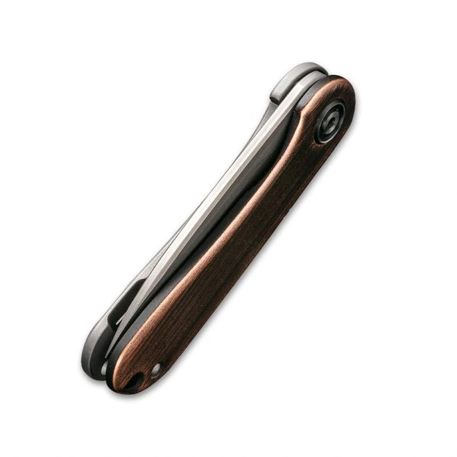 Civivi Mini Elementum Folding Knife Black Hand Rubbed Copper Handle 14C28N Plain Edge C18062Q-2 9 Civivi Mini Elementum Folding Knife Black Hand Rubbed Copper Handle 14C28N Plain Edge C18062Q-2 - Image 7