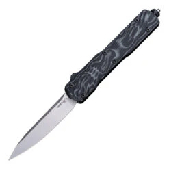 Hogue Counterstrike OTF Auto Knife G-Mascus Black G10 Handle 20CV Drop Point Plain Edge Tumble Finish 34879