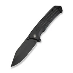 Civivi Tacticorix Folding Knife Black G10 Handle Nitro-V Plain Edge Black Stonewash Finish C23055-1