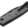 Boker KALS74 Auto Knife Grey Aluminum Handle D2 Partially Serrated Black Blade 01KALS94