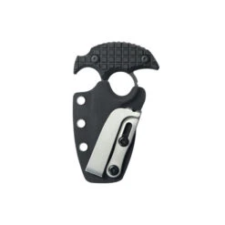 Kubey Cavy Fixed Blade Knife Black G10 Handle 14C28N Spear Point Plain Edge Blackwash Finish KU403B