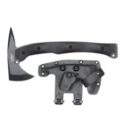 Halfbreed Blades Large Rescue Axe Ranger Black G10 Handle D2 Tomahawk Plain Edge LRA-01BLK